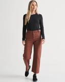 LuxTwill High Rise Trouser - Copper