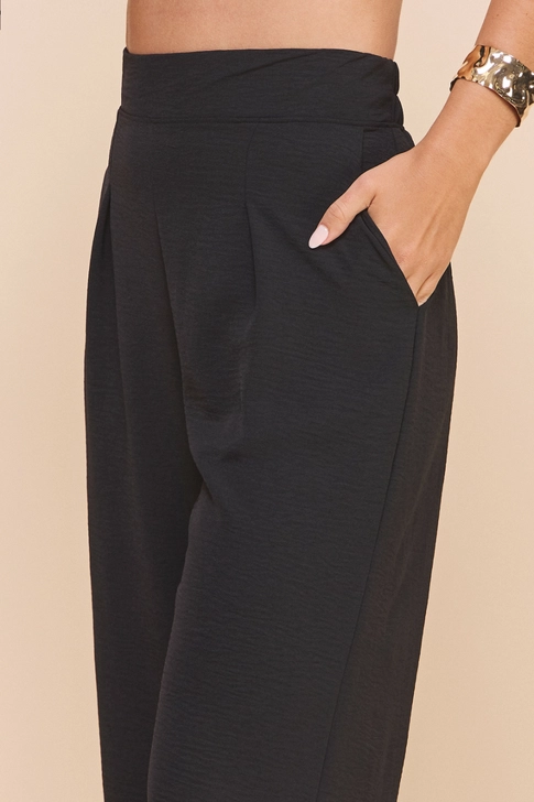 Black Flowy Trousers