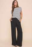 Black Flowy Trousers