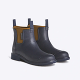 Bobbi Rainboots - Blue/Tan