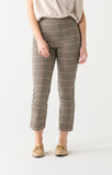 Cropped Houndstooth Pant
