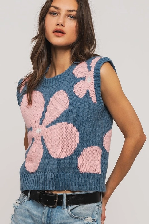 Giant Flowers Vest