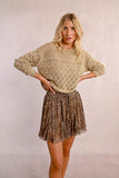 Gold Knit Sweater