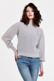 Jasmine Grey Cloud Sweater