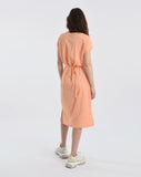 Apricot Midi Dress